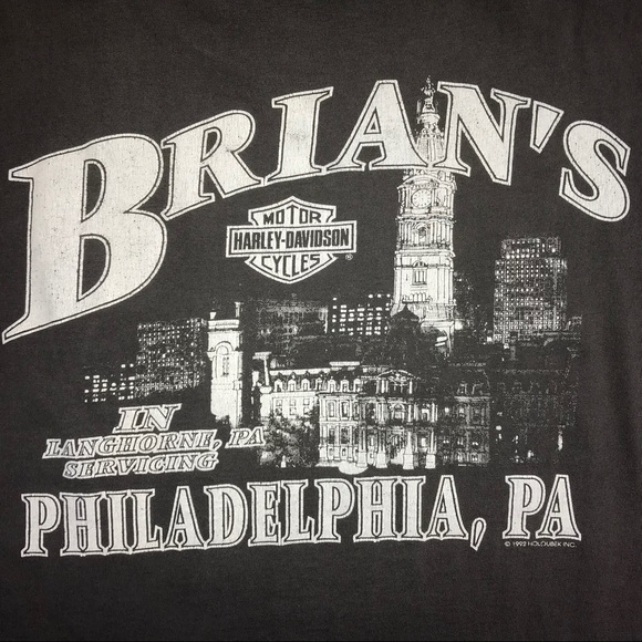 Harley-Davidson Other - Harley Davidson Vintage Eagle Philadelphia T-Shirt